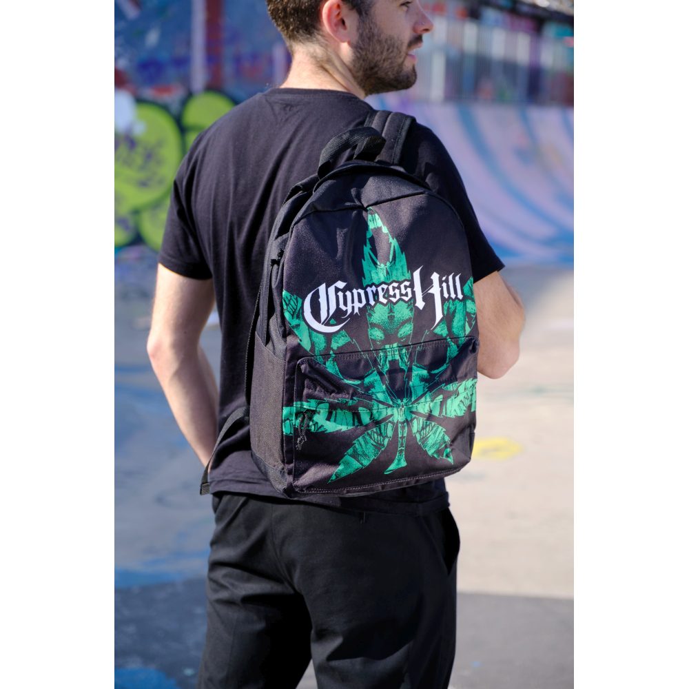 Rocksax Cypress Hill - Insane In The Brain Rugtas - Zwart